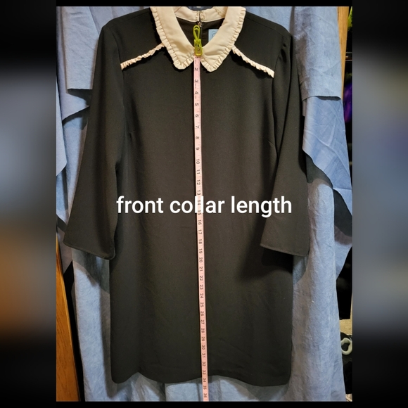 CeCe Black/White Dress Size 12 - Picture 1 of 13